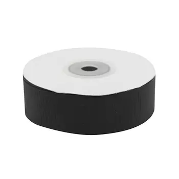 Лента репсовая 2,5см*18,28м ( 7702721) (160 черный)