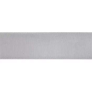 Лента репсовая 2,5см*25м (009 св.серый)