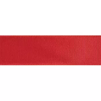 Лента репсовая 2,5см*25м (235 красный)