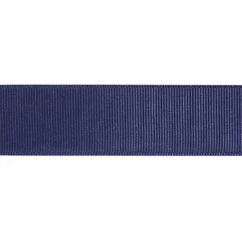 Лента репсовая 2,5см*25м (371 т.синий)