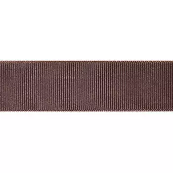 Лента репсовая 2,5см*25м (855 коричневый)
