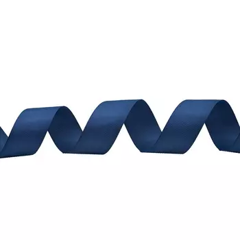 Лента репсовая 3,0см*25м (371 т.синий)