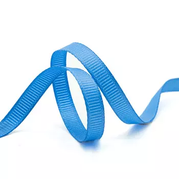 Лента репсовая 6мм*27,42м (366 ярко-синий)