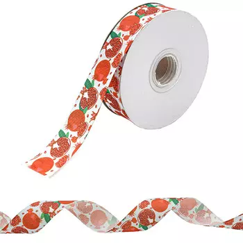 Лента репсовая 'Гранат' 25мм*22,86м