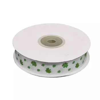 Лента репсовая 'Клевер2', 15мм*22,5м