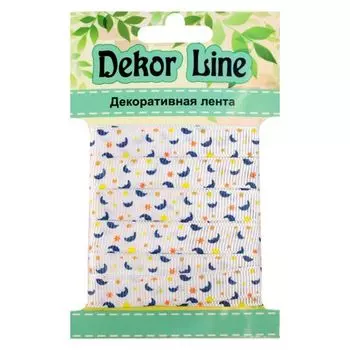 Лента репсовая 'Месяц', 10мм*3м