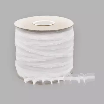 Лента шторная 2,1см 1/2,5 равномерная С796