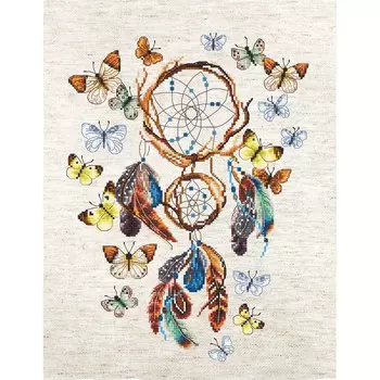 Leti922 Набор для вышивания LetiStitch 'Береги свои мечты' 27*20см