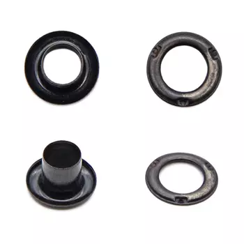 Люверс №2 (4мм), сталь (оксид)