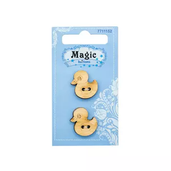 LW812-V45 Набор пуговиц 'Утенок', упак./2 шт., Magic Buttons