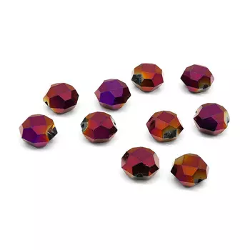 LXMSZ Бусины стеклянные, 10 мм, упак./10 шт., Astra&amp;Craft (L-11)