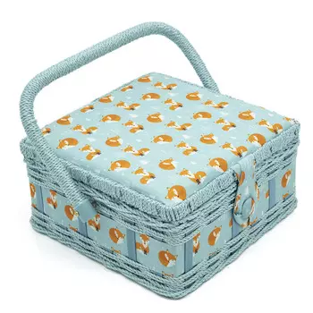 LY1632S PVC Tray Шкатулка малая, декоративная, Лисицы, 20*20*11см