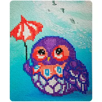 M008 Алмазная картина Колор Кит 'Путешественник'17*21см