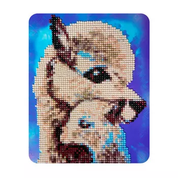 M015 Алмазная картина Колор Кит 'Мама и дитя'17*21см