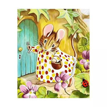 M024 Алмазная картина Колор Кит 'Ключик от счастья'17*21см