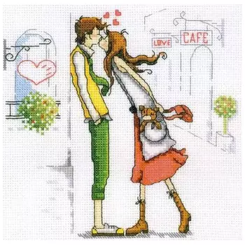 М163 Набор для вышивания RTO 'Свидание', 20х20 см