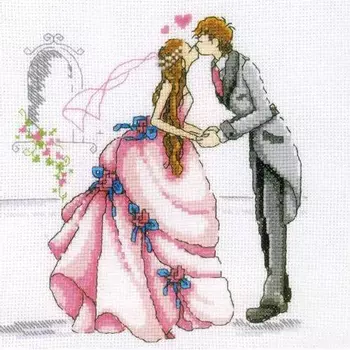 М165 Набор для вышивания RTO 'Свадьба', 20х20 см