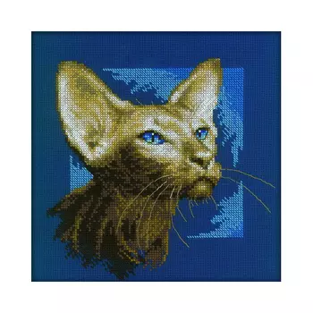 М218 Набор для вышивания RTO 'Грациозный сфинкс', 20х20 см