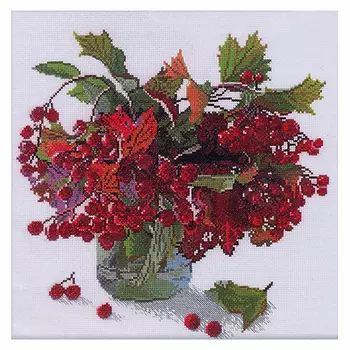 М254 Набор для вышивания RTO 'Букет калины', 31x31 см