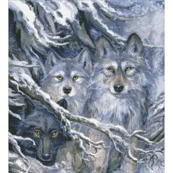 М302 Мозаика 'Волки' 50*45см