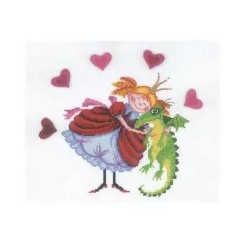 М313 Набор для вышивания РТО 'Озорная принцесса'