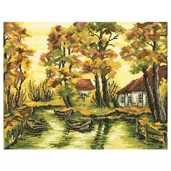 М349 Набор для вышивания RTO 'Осенняя палитра', 35х27 см