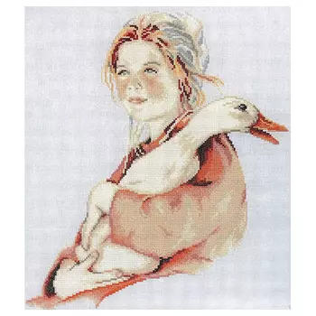 М352 Набор для вышивания RTO 'Веснушки', 30х34 см