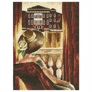 М382 Набор для вышивания RTO 'Комната с видом, Венеция', 17х23 см