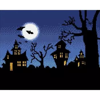 М404 Мозаика 'Ночь' 28*35см