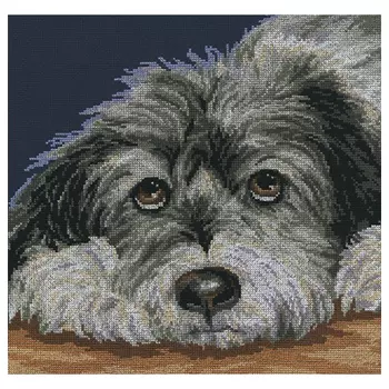 М413 Набор для вышивания RТО 'Щенячья грусть', 29x29 см