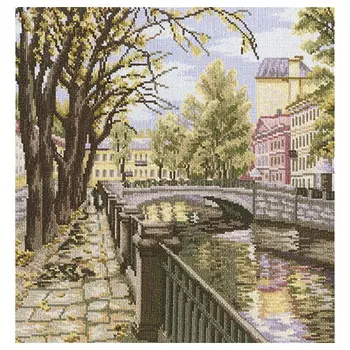 М423 Набор для вышивания RТО 'Каналы Петербурга', 29х30 см