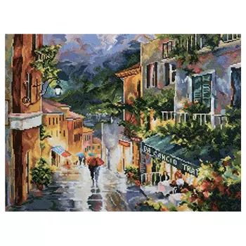 М431 Набор для вышивания RТО 'Вечерний город', 35х27 см