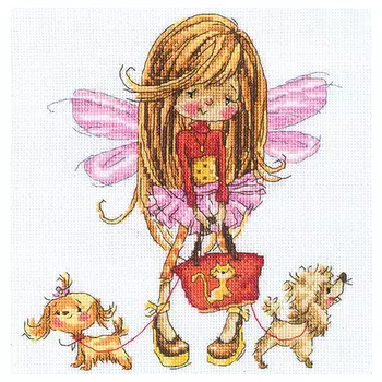 М514 Набор для вышивания RТО 'Модница', 23*26 см