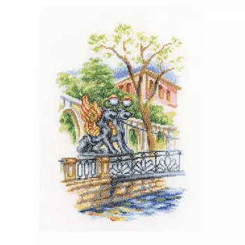 М538 Набор для вышивания RТО 'Мосты Петербурга', 15х23 см