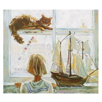 М555 Набор для вышивания RТО 'Мечты о море', 40,5х36 см