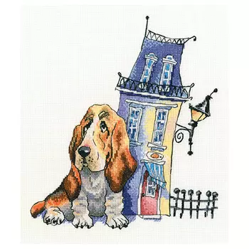 М701 Набор для вышивания РТО 'Дом и друг'18х20,5см