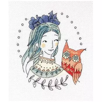 М727 Набор для вышивания РТО 'Разговор с лесом' 11*12,5 см