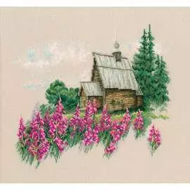 М769 Набор для вышивания РТО 'Теплый мир цветущего лета' 21*18,5см