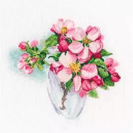 М807 Набор для вышивания РТО 'Цветущая веточка' 18,5*15,5см