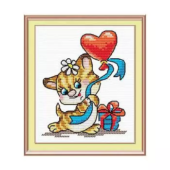 М-002 Набор для вышивания МП Студия 'Время любить'15*10см