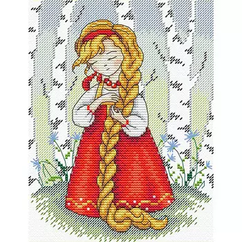 М-182 Набор для вышивания МП Студия 'Красна девица' 18*14см
