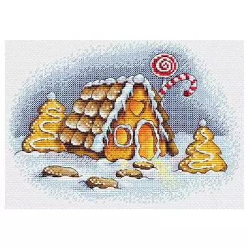 М-192 Набор для вышивания 'Пряничная зима' 23*16см