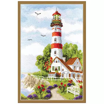 М-264 Набор для вышивания Чарівна Мить 'На родном берегу' 17,5*26,5 см