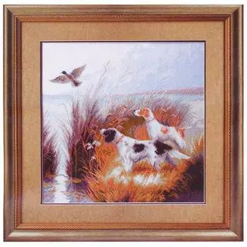 М-31 Набор для вышивания Чарівна Мить 'Охота на уток' 40*40см