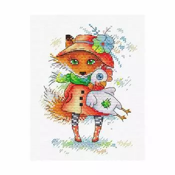 М-362 Набор для вышивания МП Студия 'Навстречу осени'16*12см