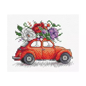 М-368 Набор для вышивания МП Студия 'Путешествие в Париж'8*11см