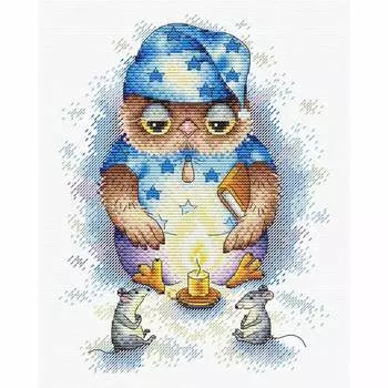 М-380 Набор для вышивания МП Студия 'Ночные посиделки' 22*18см