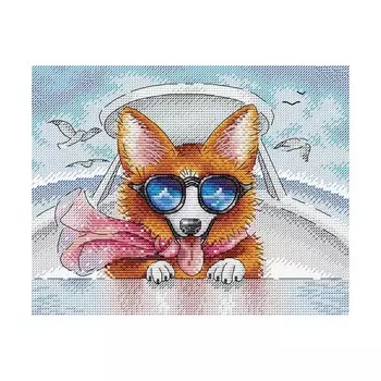 М-391 Набор для вышивания МП Студия 'Красиво жить не запретишь'18*22см