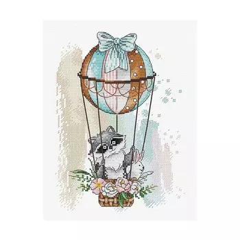 М-423 Набор для вышивания МП Студия 'На цветном небосклоне'22х18см