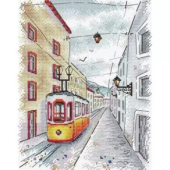 М-523 Набор для вышивания МП Студия 'По южной улочке' 22*18см